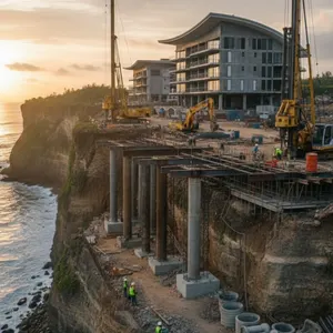 Proyek dengan spesifikasi pondasi unik