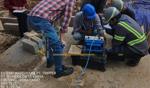 Test Pondasi Indonesia - Test Bore Pile